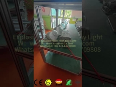 ATEX-gecertificeerde explosieveilige high bay-lamp - 200W=500W helderheid voor magazijnen