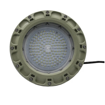150W 140lm/W ATEX gecertificeerd LED-overstromingslicht voor gevaarlijke plaatsen met beugelhanger plafondstraat