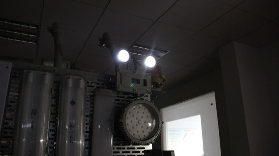 IP66 Waterdichte Explosieveilige LED Noodverlichting Oplaadbare NiCd Batterij Lichtgrijze Behuizing