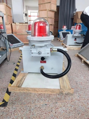 Versatile 12V IP66 waterdicht zonne-aangedreven maritiem hoorbaar zichtbaar obstructielicht voor het voorkomen van obstructie van vliegtuigen