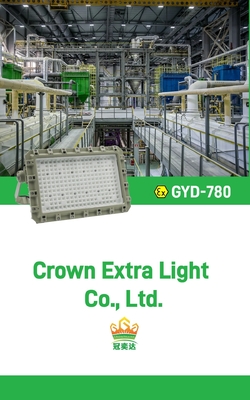 ATEX IECEx RoHS CNEX 150W Explosiebestendige LED-lamp voor industriële verlichting 5 jaar garantie
