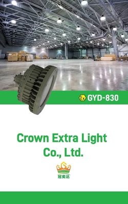 Corrosiebestendige explosiebestendige LED-luchten met IP66 MEANWELL-driver