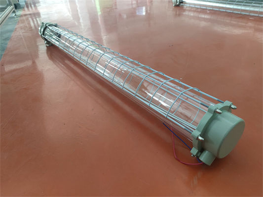 Marine Explosieveilige Fluorescerende Lamp voor T8 LED Buizen 2ft/4ft (0,6m/1,2m) Vlamdovende Armatuur