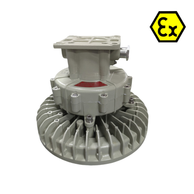 Explosiebestendige LED-verlichting ATEX IEC met een energie-efficiëntie van 185lm/w IP66 WF2 voor industriële olie-gasverlichting van zone 1
