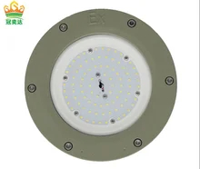 Zone 1/2 Explosiebestendige LED-verlichting met 140W aluminiumhousing