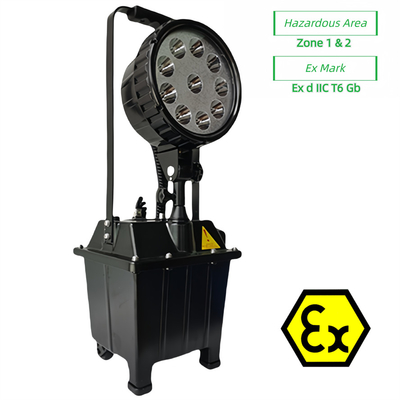 ATEX-goedgekeurde explosiebestendige apparatuur IP65 10X3W Aanpasbaar