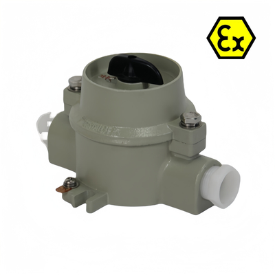 ATEX IP66 Vlamwerend Explosiewerend Verlichtingsschakelaar Anticorrosie 380VAC 220VAC