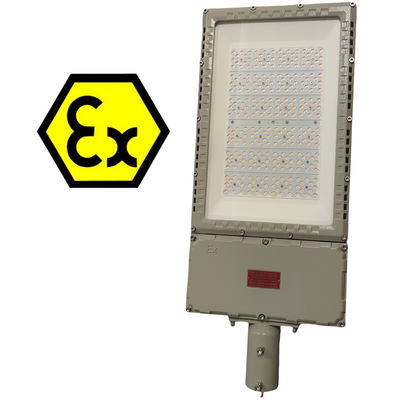 ATEX Aluminium IP66 LED Explosieveilige Straatlantaarn Waterdichte Buitenstraatverlichting voor Zone 1 Zone 2 Gevaarlijk Gebied