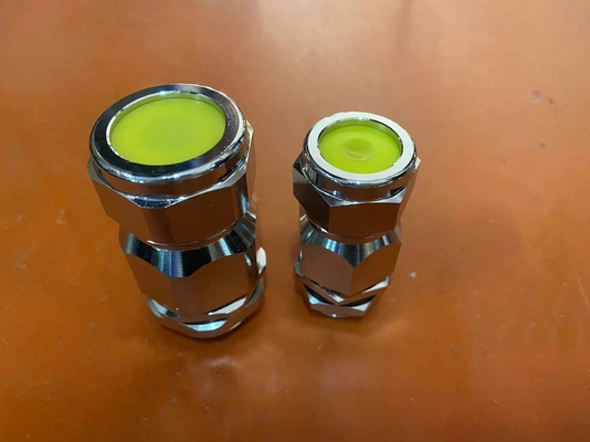 ATEX/IECEx Kabelklier voor 10-14 mm kabeldiameter IP68 Messing Single Wire Armor