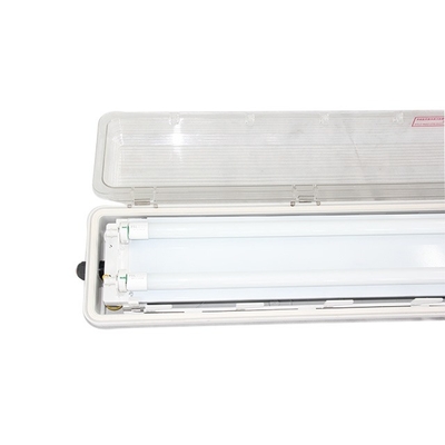Wandmontage explosiebestendige fluorescerende buis met 120-140° straalverdeling
