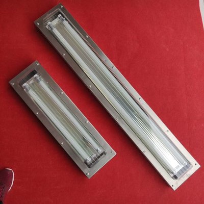 SS316 Materiaal Explosieveilige Fluorescerende Lamp – Volledig Kunststof Lineaire Armatuur, 3ft/5ft, 6000K, CRI ≥70 voor Gevaarlijke Gebieden