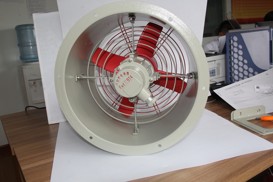 Industriële explosieveilige axiaalventilator | Brandwerend & anti-corrosie | Meerdere montageopties | Zone 1/2 gebruik