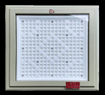 Buiten explosiebestendige LED-lamp 18 * 18 inch vierkant 100-250w benzinestation licht