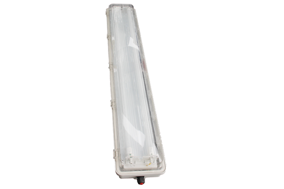 Lineaire verlichting voor gevaarlijke gebieden IP66 WF2 milieuclassificatie, Ex Tb IIIC T80°C Db Gecertificeerd strooklamp voor petrochemische industriële installaties
