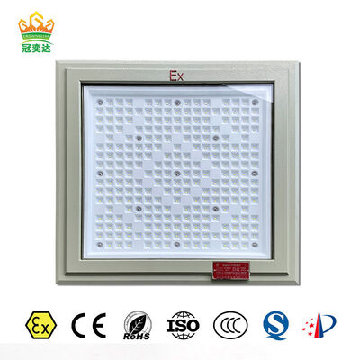Explosieveilige LED-schijnwerper Hoge helderheid 100-250W, Maximaal 5700K CCT, 5 jaar garantie voor gevaarlijke zones bij benzinestations