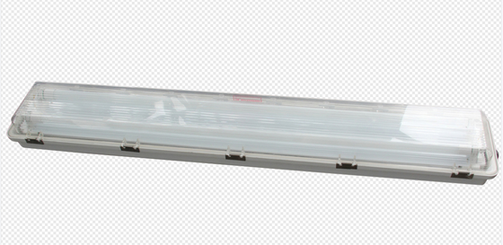 100lm/w Energiebesparend 600mm Explosiebestendige fluorescerend licht met IP66 beschermingsgraad met 90 minuten noodtijd