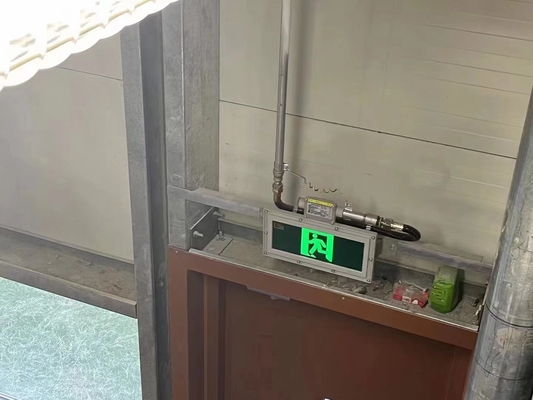 Warm verkoop 3W explosiebestendige LED noodlicht 50000h levensduur Ex-proof uitgangstek voor chemische installaties