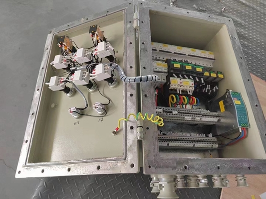 Aluminiumlegering Ex d e IIC explosiebestendige IP66 bedieningspaneel 225A explosiebestendige doos voor de industrie