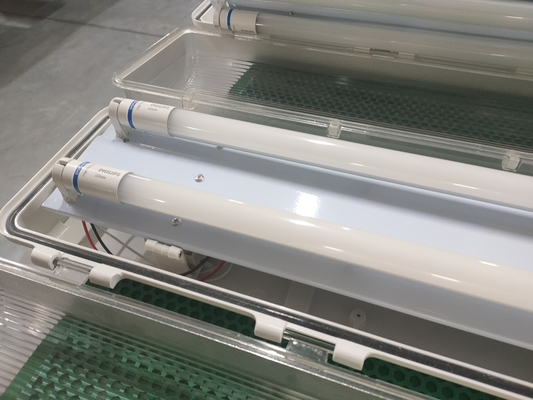 ATEX 1200mm Lengte 2*18w Dubbelbuis Explosiebestendige lijnlicht