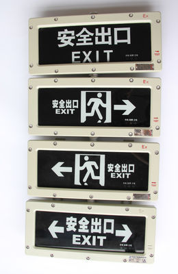 ATEX Aanpasbare Patronen Explosieveilige LED Noodwaarschuwingslicht ATEX IP66 Explosieveilige LED Uitgangsbord Licht