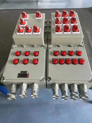 Aluminiumlegering Ex d e IIC explosiebestendige IP66 bedieningspaneel 225A explosiebestendige doos voor de industrie