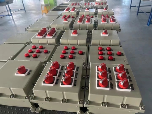 Aluminiumlegering Ex d e IIC explosiebestendige IP66 bedieningspaneel 225A explosiebestendige doos voor de industrie