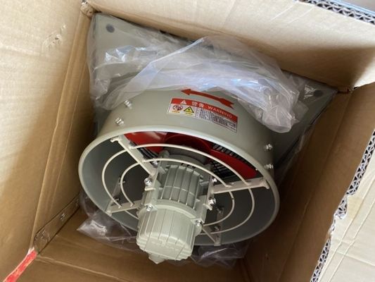 Explosiebestendige asventilator met een diameter van 300 mm, inclusief ventilatie-koeling