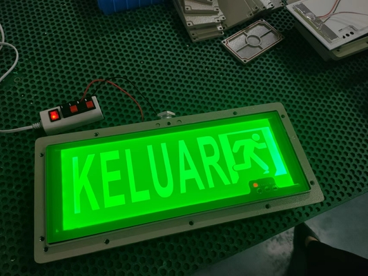 OEM Explosieveilige LED Nooduitgangsverlichting 24VDC/36VDC/AC | Gecertificeerde Veiligheidsverlichting voor Zone 1/Zone 2 Toepassingen