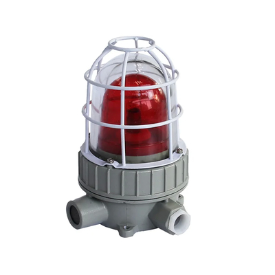 150min Flash Frequency Explosion Proof Alarm Lights 2,5 kg Netto Gewicht 220VAC Inlaatspanning
