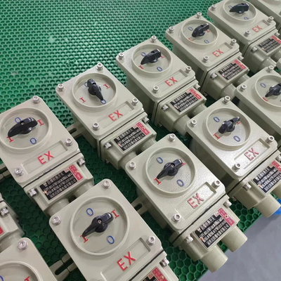 Oppervlakte 220V/380V explosiebestendige schakelaar met IP65-beschermingsniveau