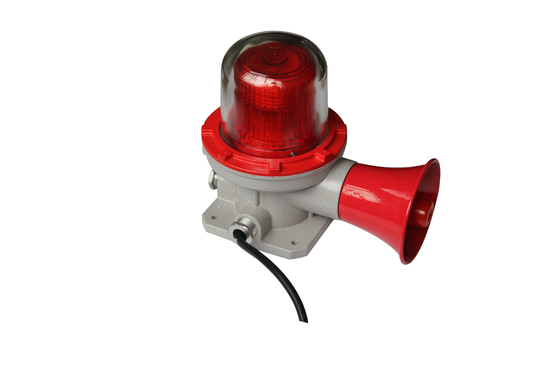Sterke slagweerstand 220VAC 50HZ 120-180db Explosiebestendige alarmmotoren voor IIA IIB IIC Explosieve gasomgeving