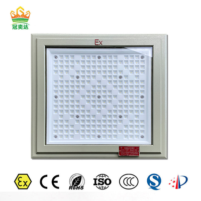 ATEX 18 * 18 inch vierkant vorm explosiebestendige licht 100w 130lm / w benzinestation licht met vijf jaar garantie
