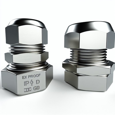 Single Wire Armor Flameproof Cable Gland met 6-12 mm Clamping Range