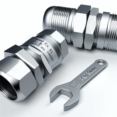 ISO-metrische draad standaard Messing explosiebestendige kabel klier voor optimale prestaties