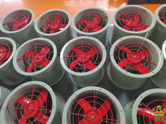 2000 m3/h 1450 r/m Explosiebestendige asventilator met een diameter van 250 mm voor explosieve omgevingen