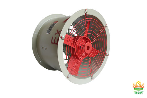 Explosiebestendige asventilator met een diameter van 300 mm, inclusief ventilatie-koeling