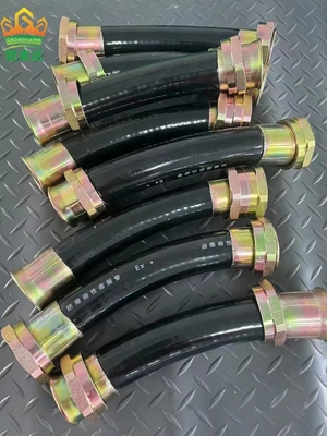 Explosiebestendige leidingen aangepaste lengtes 30cm 300mm Rubber en roestvrij staal Materialen ATEX certificeringen