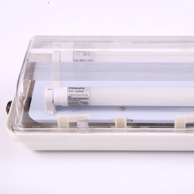 50/60Hz Frequency Explosion Proof Fluorescent Light 120-140C Straalhoek 9-14mm Kabelspecificaties