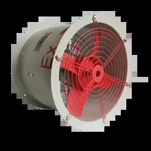 220v/380v exploitatiespanning Explosiebestendige uitlaatventilator Temperatuurbereik van 20C tot 70C