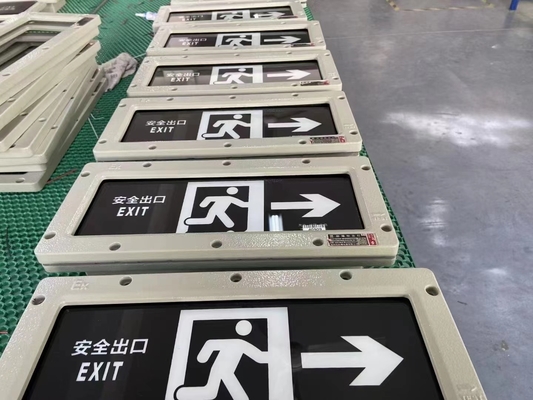 OEM Explosieveilige LED Nooduitgangsverlichting 24VDC/36VDC/AC | Gecertificeerde Veiligheidsverlichting voor Zone 1/Zone 2 Toepassingen