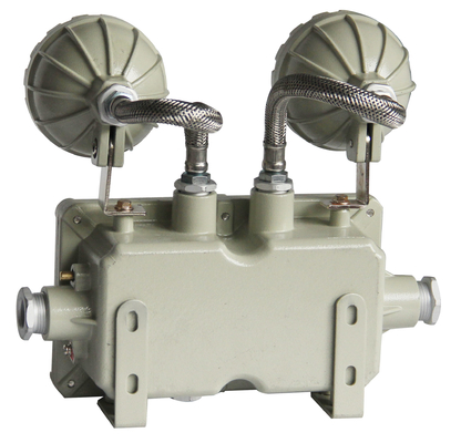 IP66 Waterdichte Explosieveilige LED Noodverlichting Oplaadbare NiCd Batterij Lichtgrijze Behuizing