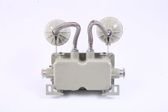 Aluminum tempered glass emergency light double point IP66 One-year warranty