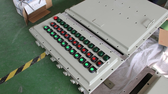 Wandmontage 2 mm explosiebestendige vlamwerende bedieningspanele met beschermingsniveau van IP66 WF2 gecertificeerd door ATEX