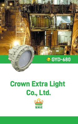 Explosiebestendige LED High Bay Light 100-240W ATEX IECEx Gecertificeerd IP66