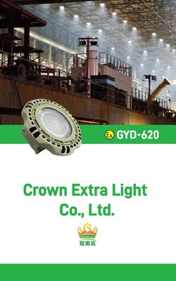 Explosiebestendige LED High Bay Light 100-240W ATEX IECEx Gecertificeerd IP66