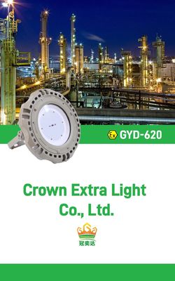 Explosiebestendige LED High Bay Light 100-240W ATEX IECEx Gecertificeerd IP66