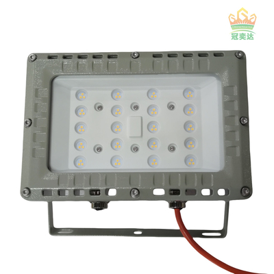 ATEX IECEx RoHS ISO9001 50W explosiebestendige LED-overstromingslicht voor gevaarlijke afvalinstallaties