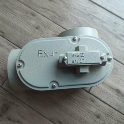 Explosie- en vlamwerende draadkas IP66 Aluminium behuizing Gevaarlijk gebied Klantkabelinstellingen G2