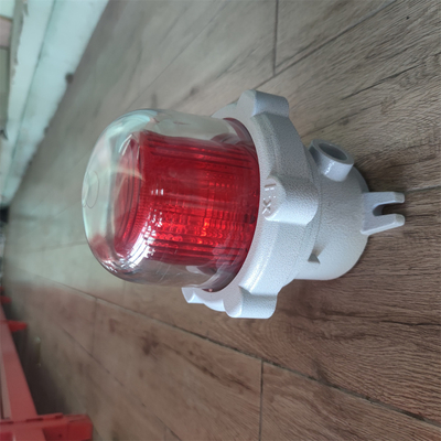 Explosiebestendige geluids- en lichtwaarschuwing met ATEX/EAC-kwaliteit IP66 WF2
