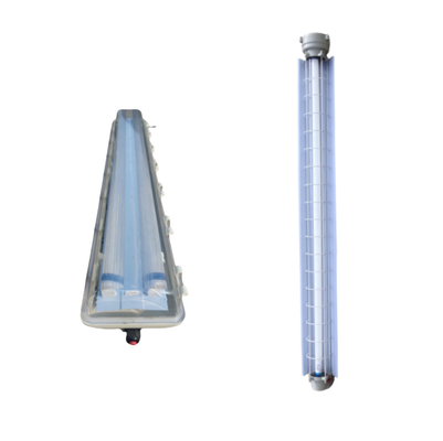 Ex-proof vlamvast fluorescerend lineair verlichtingsapparaat - IP66 - Corrosiebestendig 54watt plafondflens hanger
